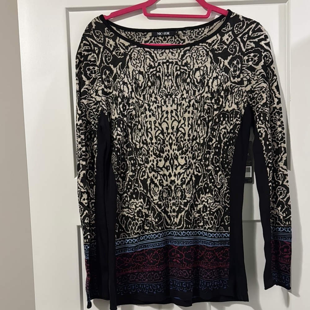 🆕 NWT Nic+Zoe sweater size M